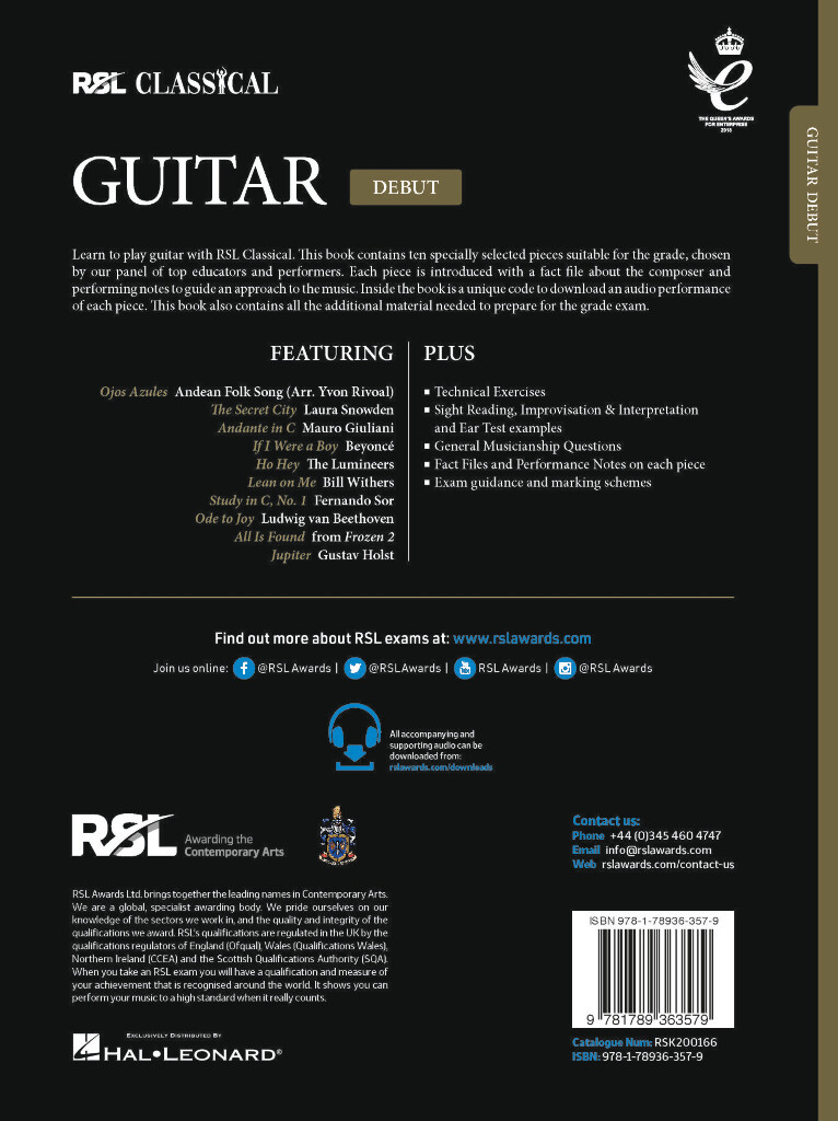 RSL Classical Guitar Debut (2022)